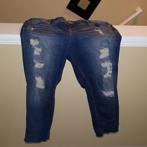 Torrid boyfriend skinny jeans size 14